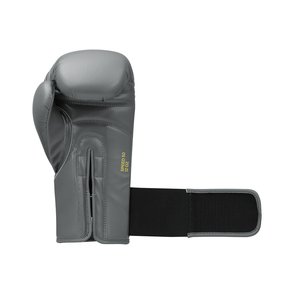 Adidas Gants de Boxe Speed 50 - Gris/Or