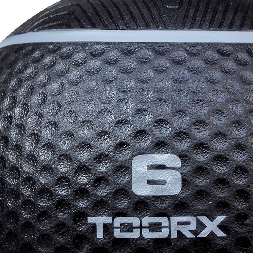 Toorx Fitness Medicine Ball - Noir/Bleu - 3 kg
