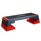 HMS Premium Step d'Aérobic - Noir/Rouge