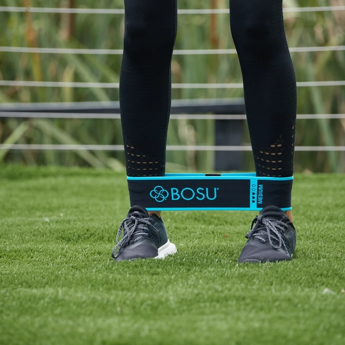 Bosu Bandes de Résistance - Fabric Resistance Bands - Moyenne/Bleu