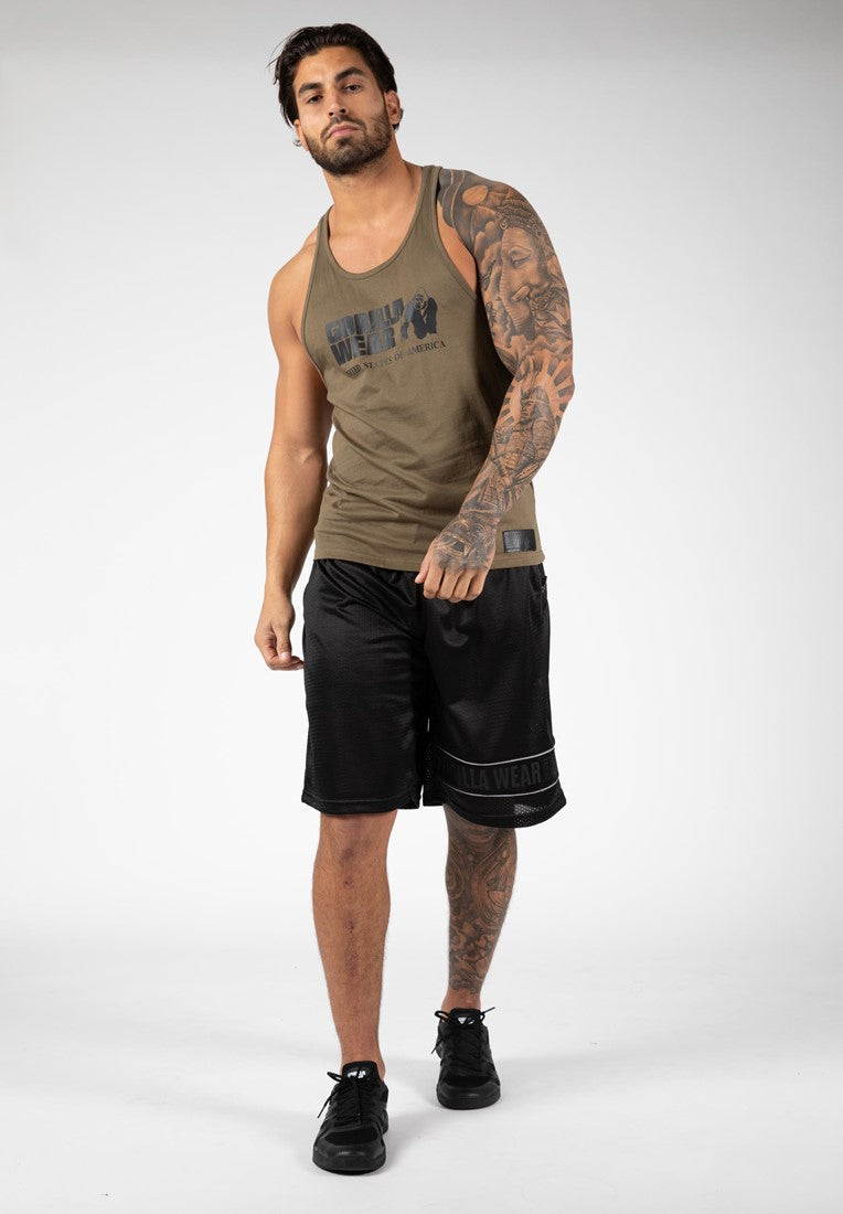 Gorilla Wear Classic Tank Top - Vert militaire