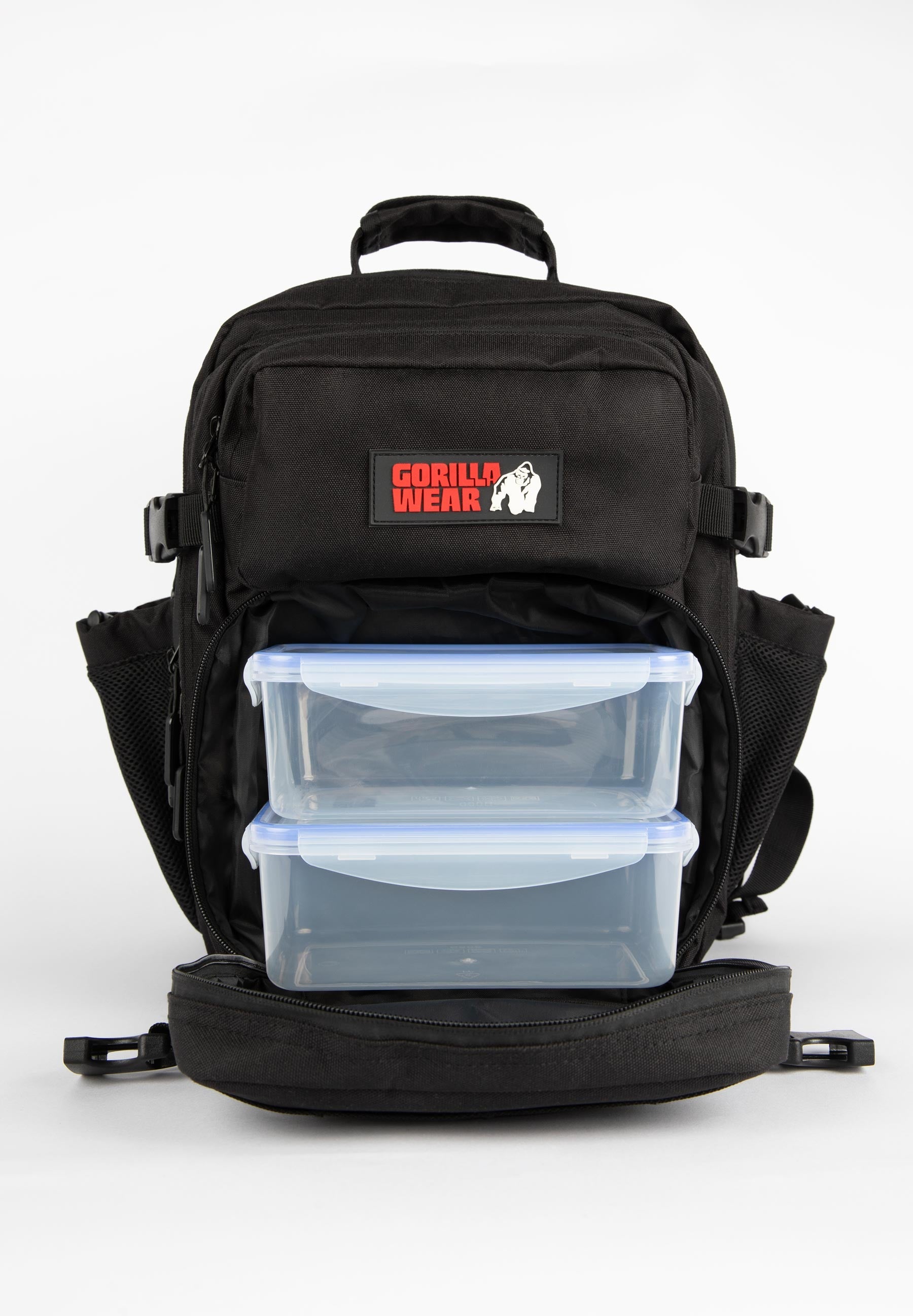 Gorilla Wear Clyde Meal Prep Backpack - Sac de Sport - Noir