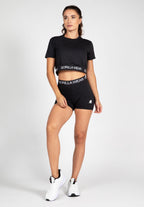 Gorilla Wear Colby Cropped T-shirt - Noir
