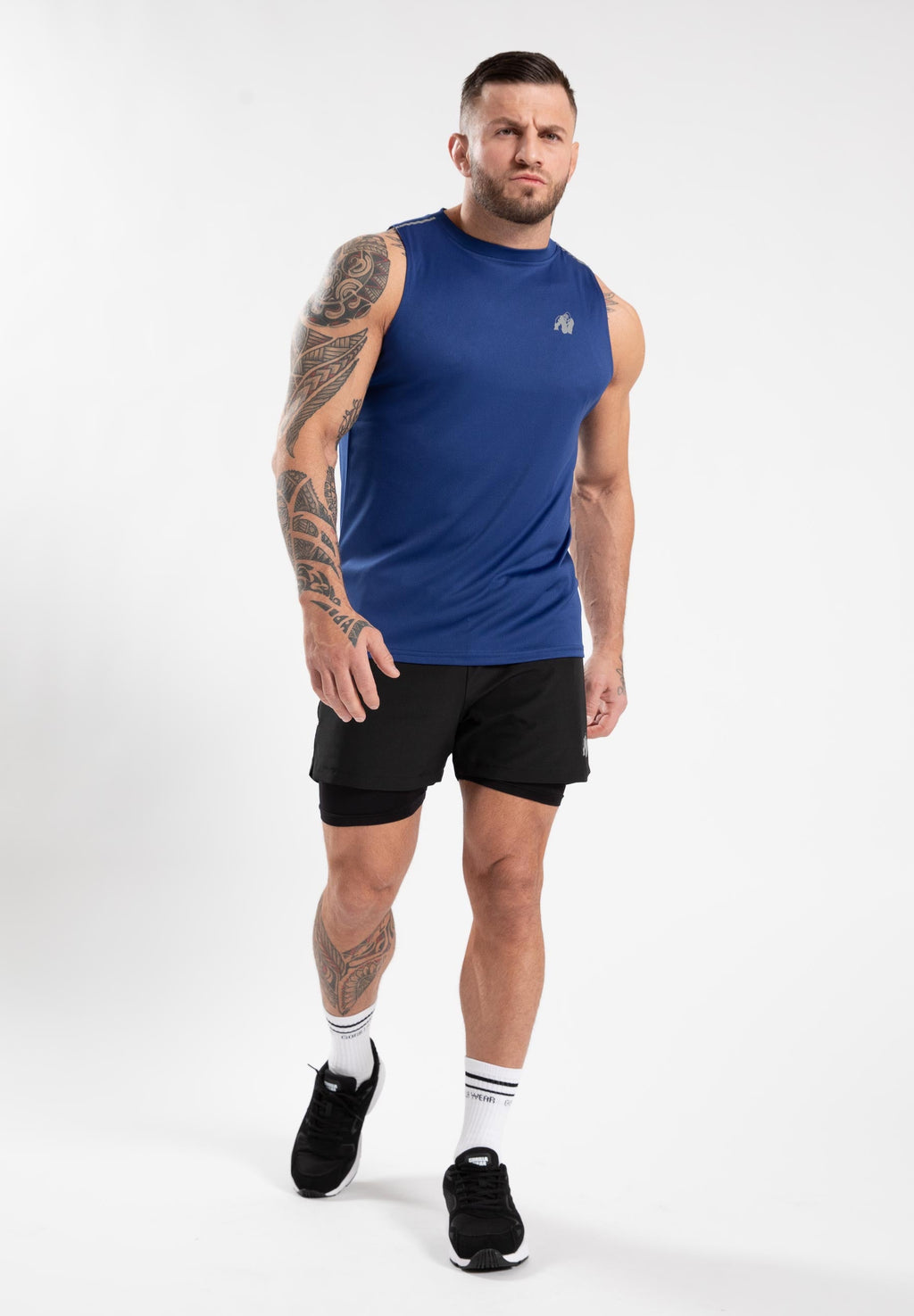 Gorilla Wear Easton Tank Top - Bleu