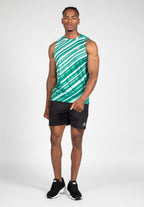 Gorilla Wear Easton Tank Top - Vert/Blanc