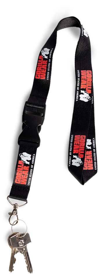 Eloy Lanyard - Noir/Rouge