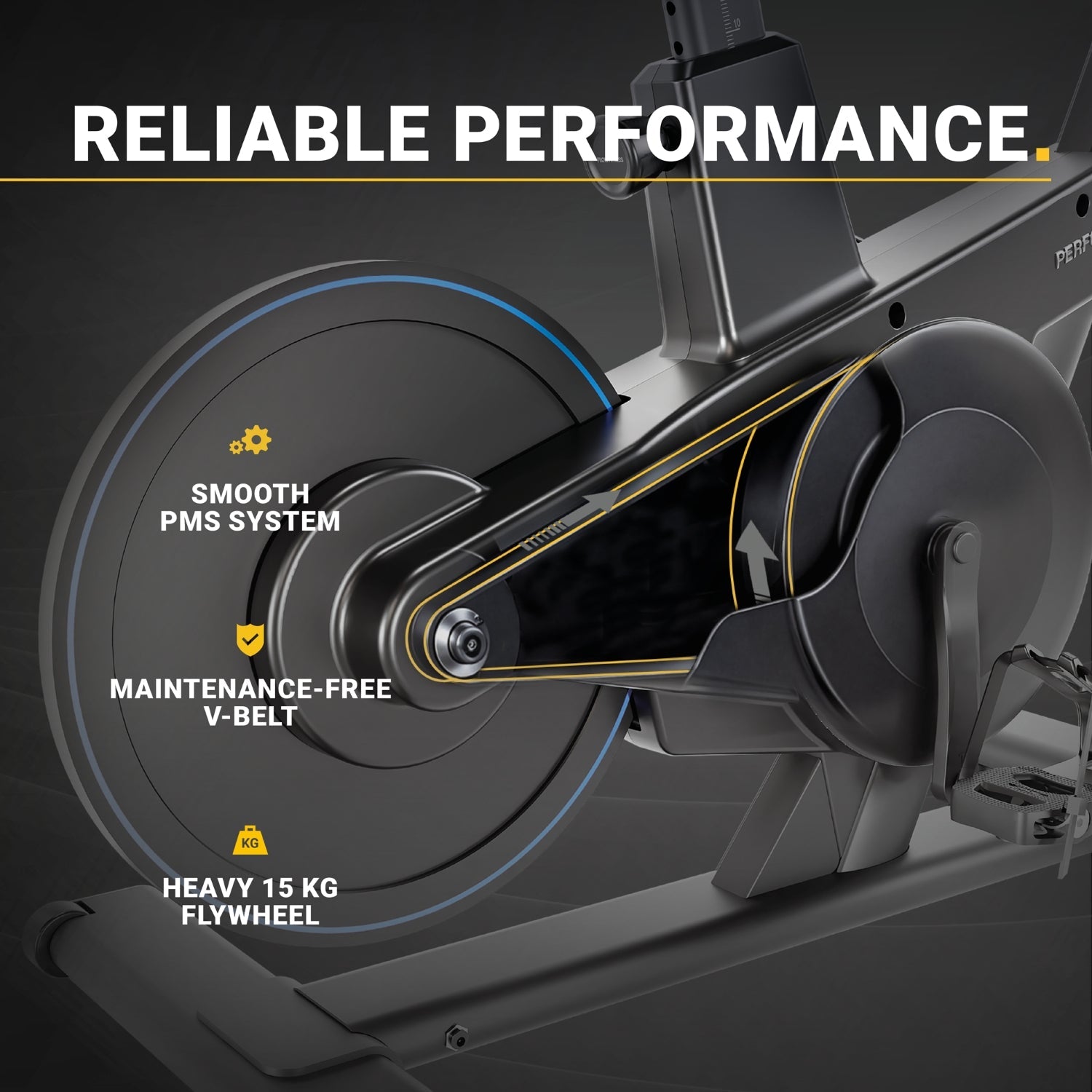 Vélo de biking Flow Fitness Perform S2i - Tweedekans