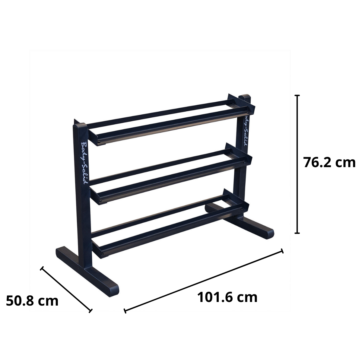 Body-Solid GDR363B Support à Haltères 3 Niveaux