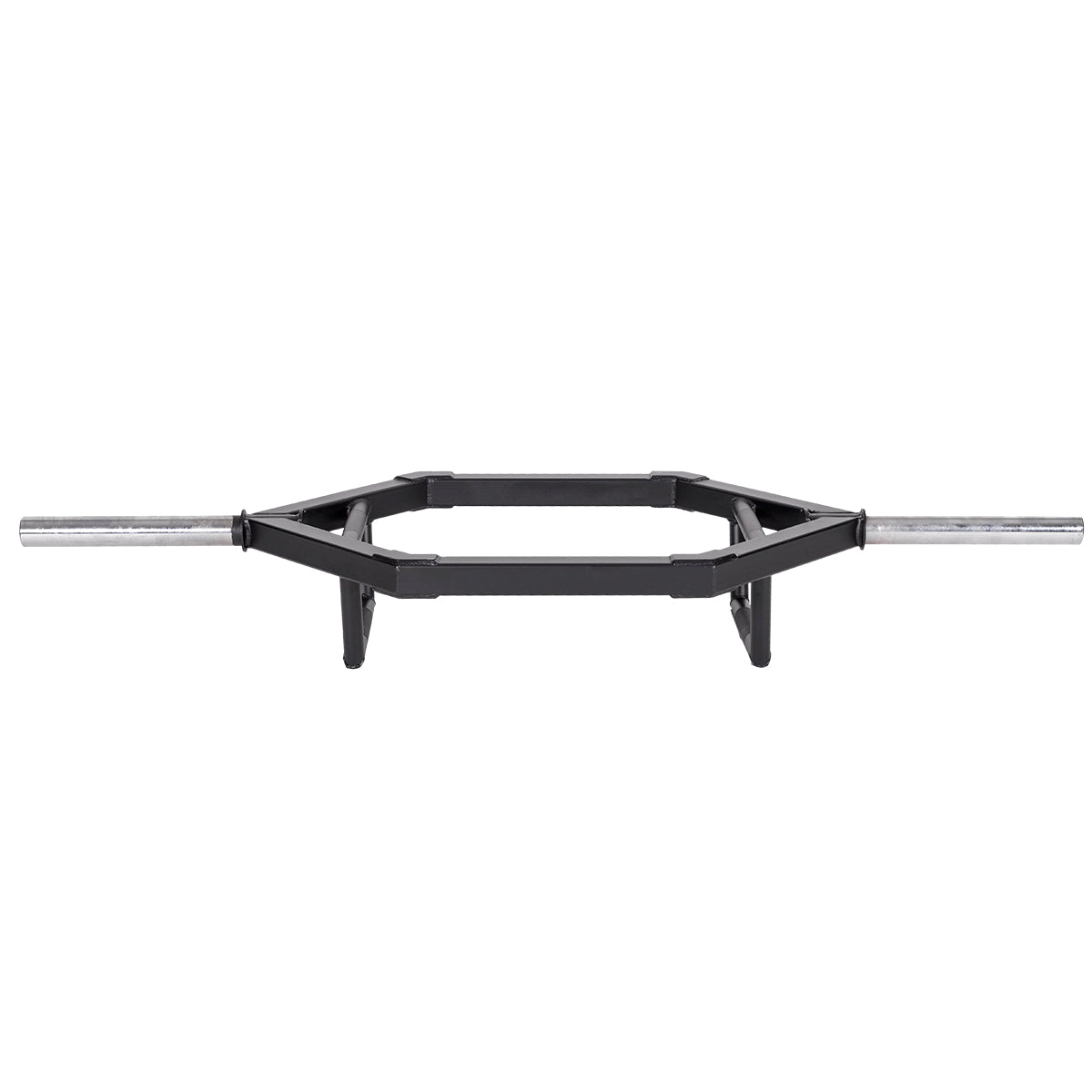 HMS Barre Olympique Hexagonale - Shrug Bar - Barre de Piège - 170 cm