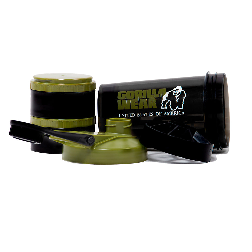 Gorilla Wear Shaker 2 GO - Noir/Vert militaire