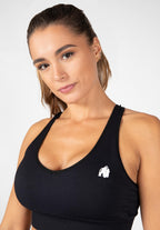 Gorilla Wear Hilton Soutien-gorge de sport sans couture - Noir