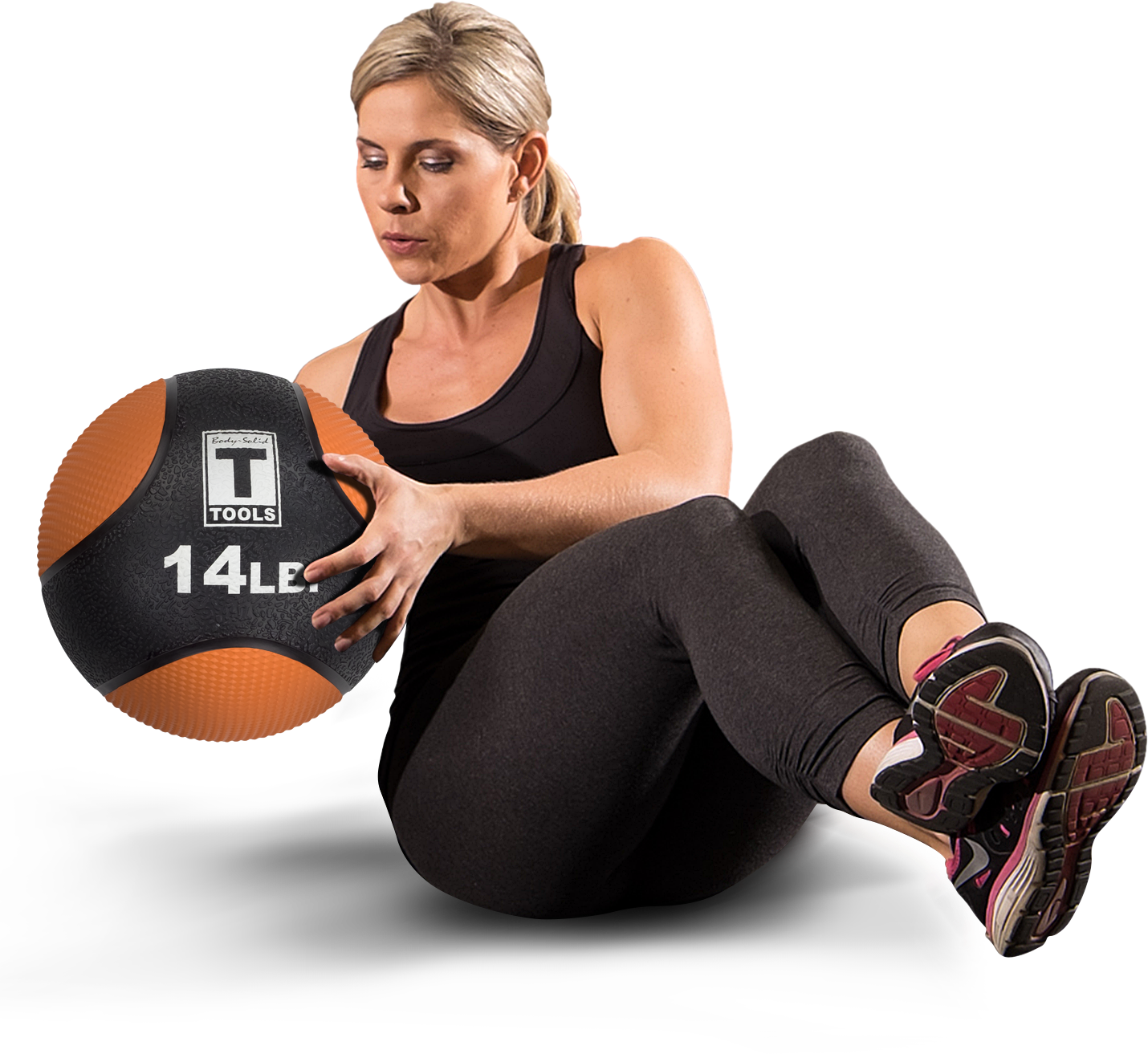 Body-Solid Medicine Ball - Medicine Ball - Bleu - 4.5 kg