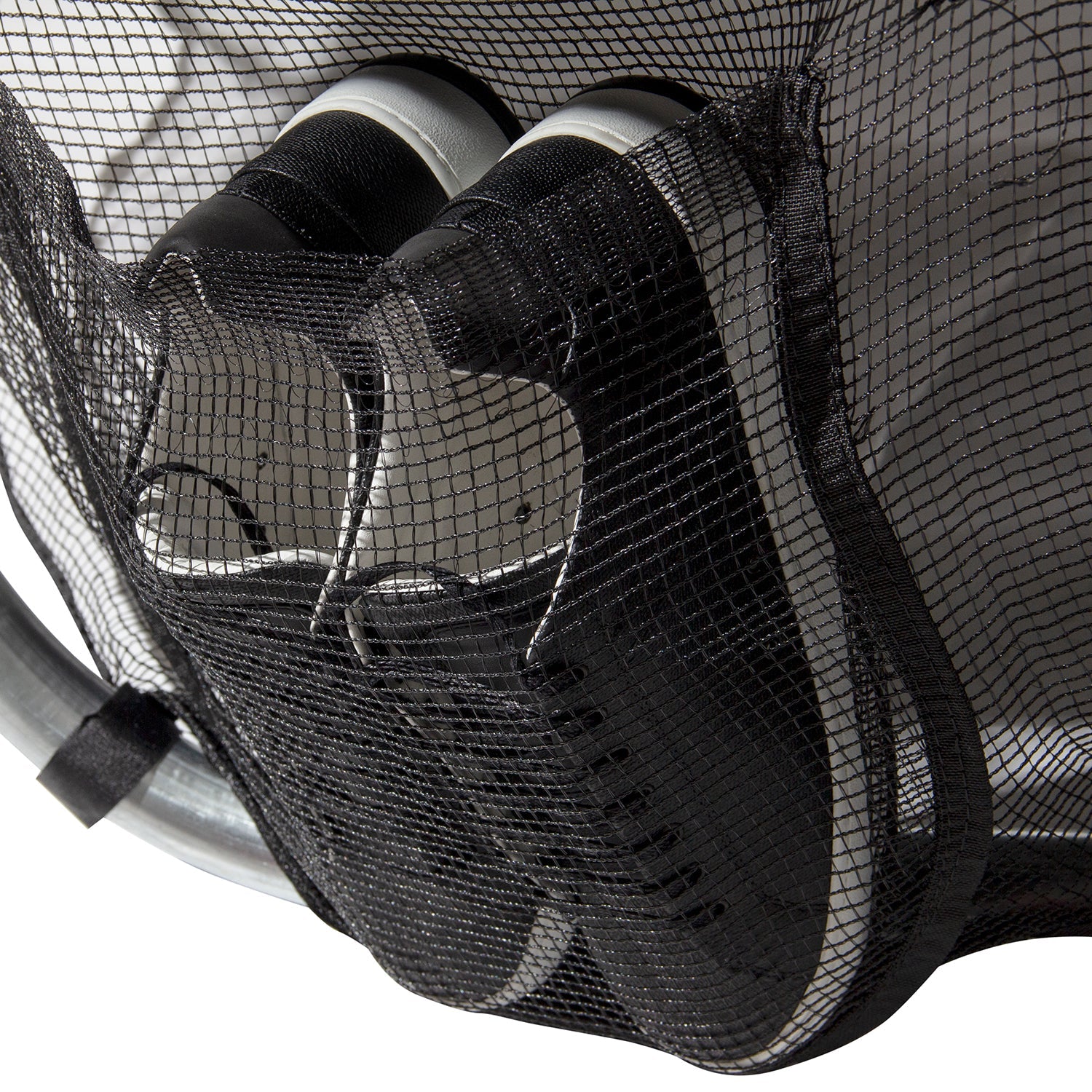 VirtuFit Jupe de Trampoline avec Compartiment de Rangement - Filet de Sécurité - 183 cm - Tweedekans
