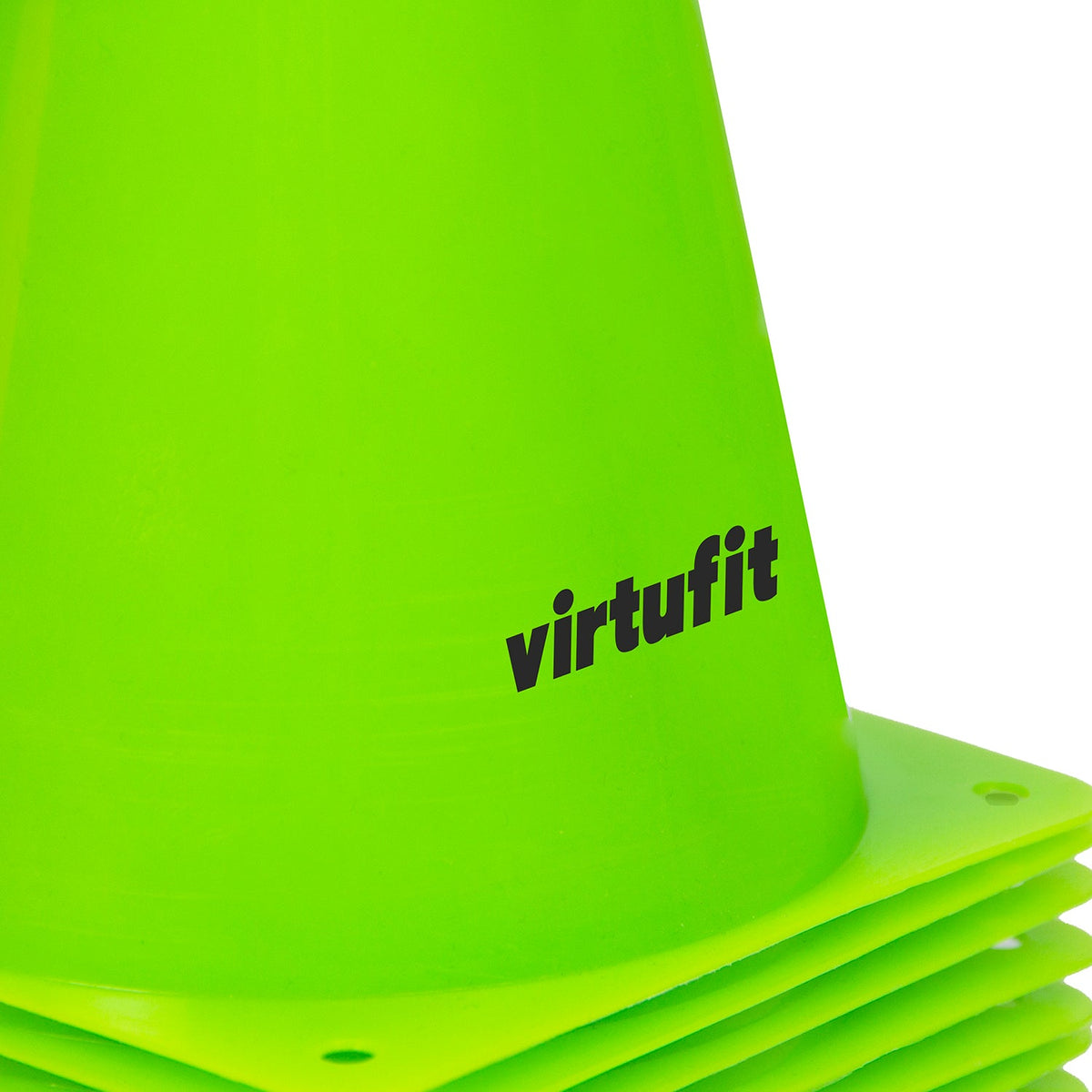 Ensemble de pions VirtuFit - 23 cm - 12 pièces - Vert - Tweedekans