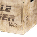Muscle Power Wooden Plyo Box Petite