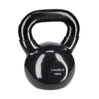 HMS Kettlebell - Caoutchouc/Vinyle - 10 kg - Noir