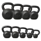 HMS Kettlebell - Gietijzer - 20 kg - Zwart