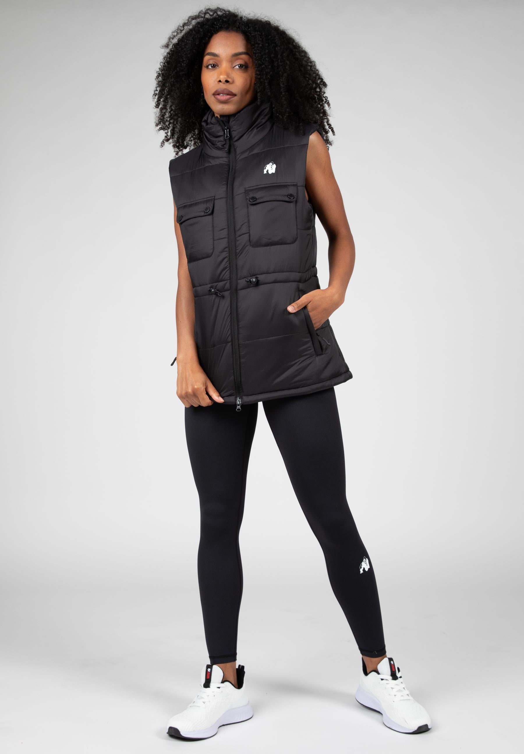 Gorilla Wear Lucia Bodywarmer - Noir