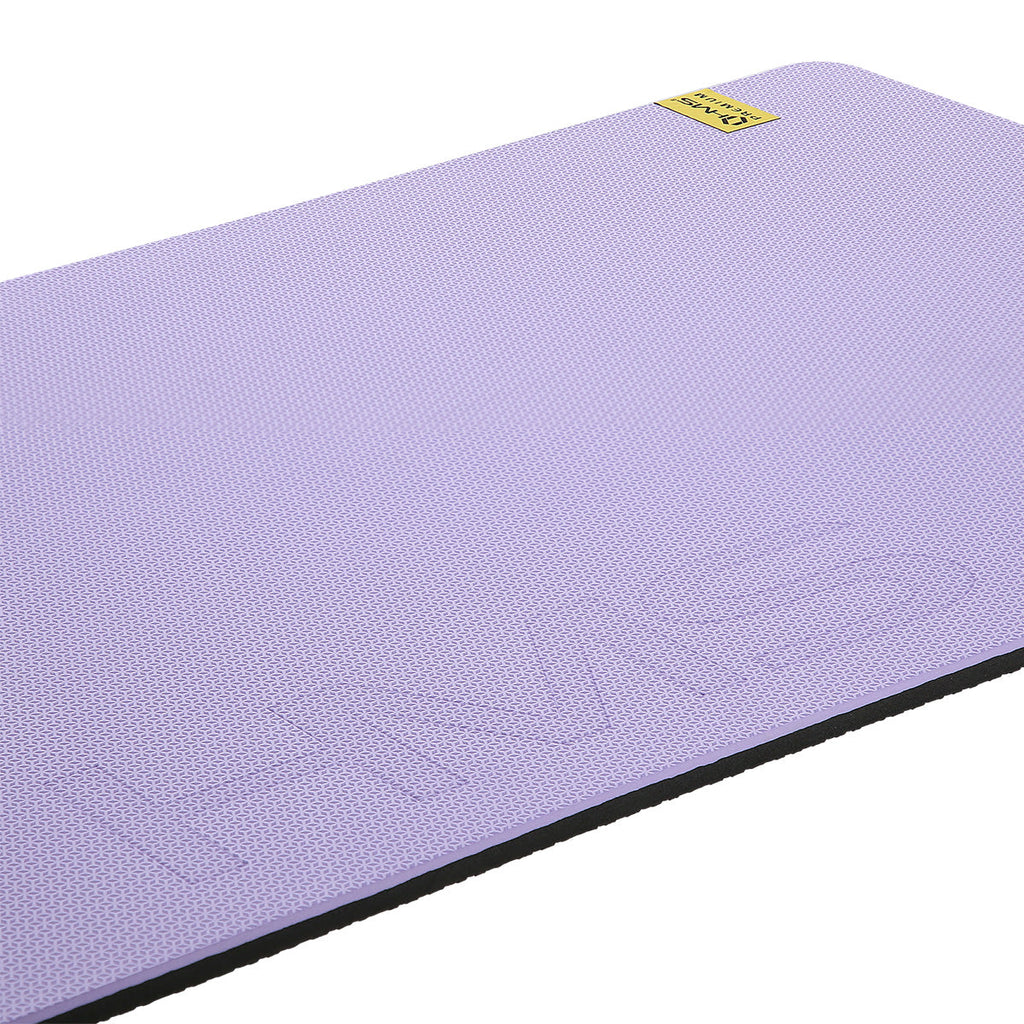 HMS Tapis de Fitness - Lilas/Noir - 15 mm