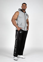 Gorilla Wear Sweat à capuche zippé Milwaukee S/L - Gris Chiné