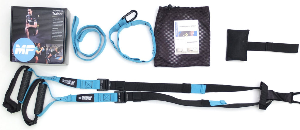 Muscle Power Suspension Trainer - Bleu/Noir