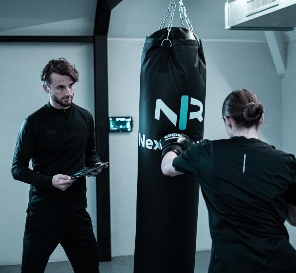 NextRound Sac de Boxe Intelligent avec Interface pour Tablette