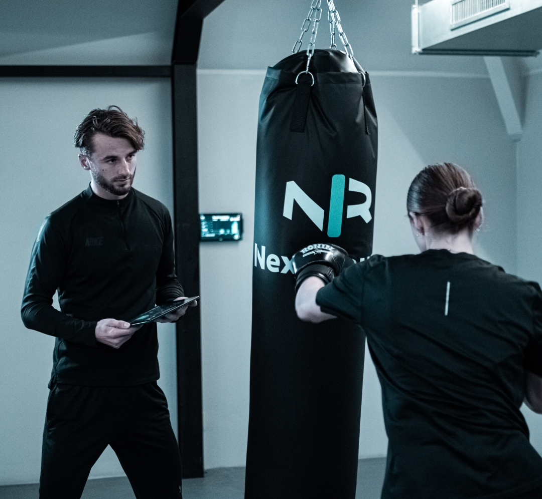 NextRound Sac de Boxe Intelligent avec Interface pour Tablette