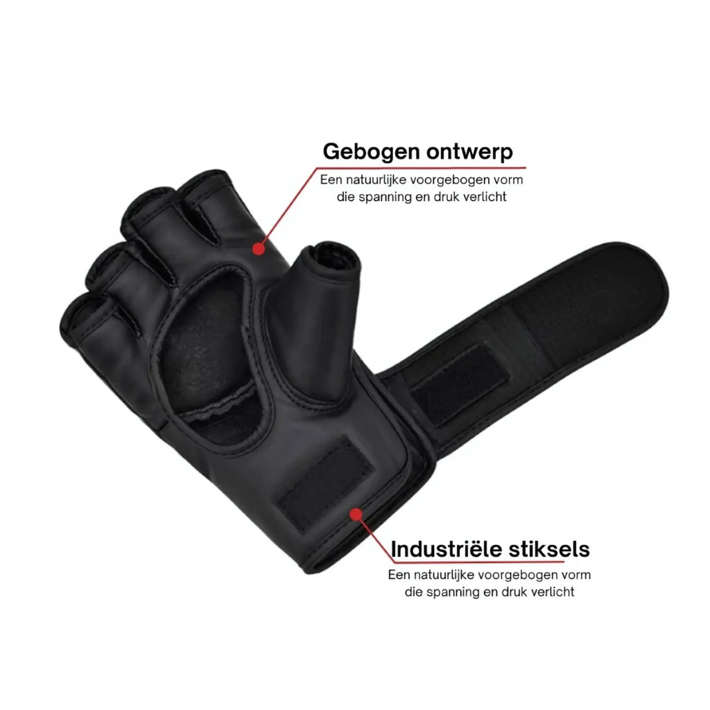 NRG Fitness Gants MMA - Cuir Maya