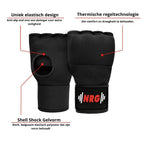 NRG Fitness Sous-Gants Gel avec Bandage - Noir