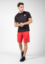 Gorilla Wear Performance T-shirt - Noir/Rouge