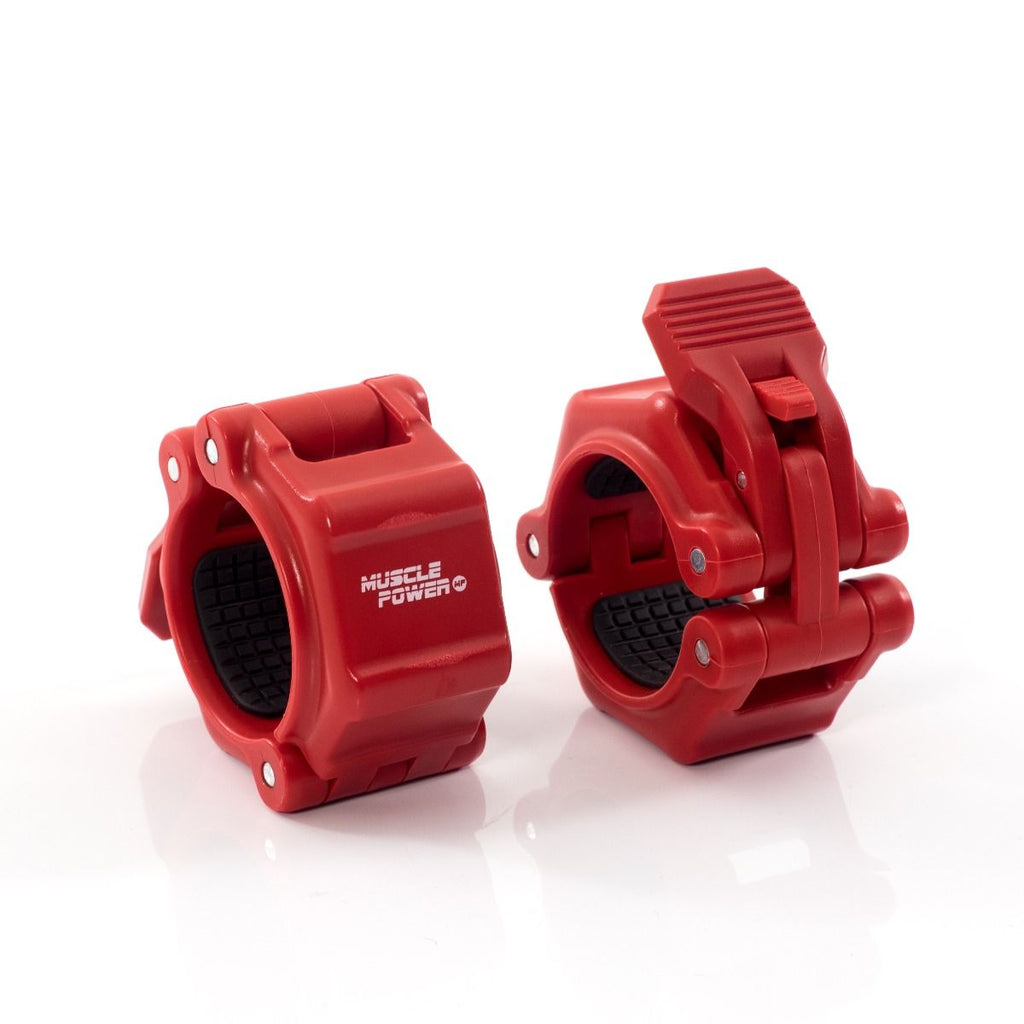 Colliers à fermeture rapide Muscle Power - Rouge