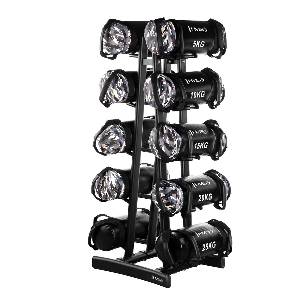 HMS Rack de Rangement pour Ballons Médicinaux et Sacs de Musculation
