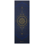 Gaiam Reversible Yoga Mat - 6 mm - Metallic Sun & Moon