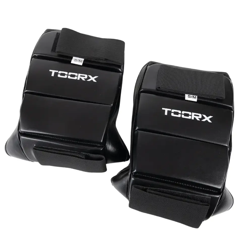 Toorx Fitness Protège-tibias PU - avec Protège-pieds - L/XL
