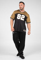 Gorilla Wear Trenton Football Jersey - Noir/Or