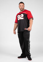 Gorilla Wear Trenton Football Jersey - Noir/Rouge