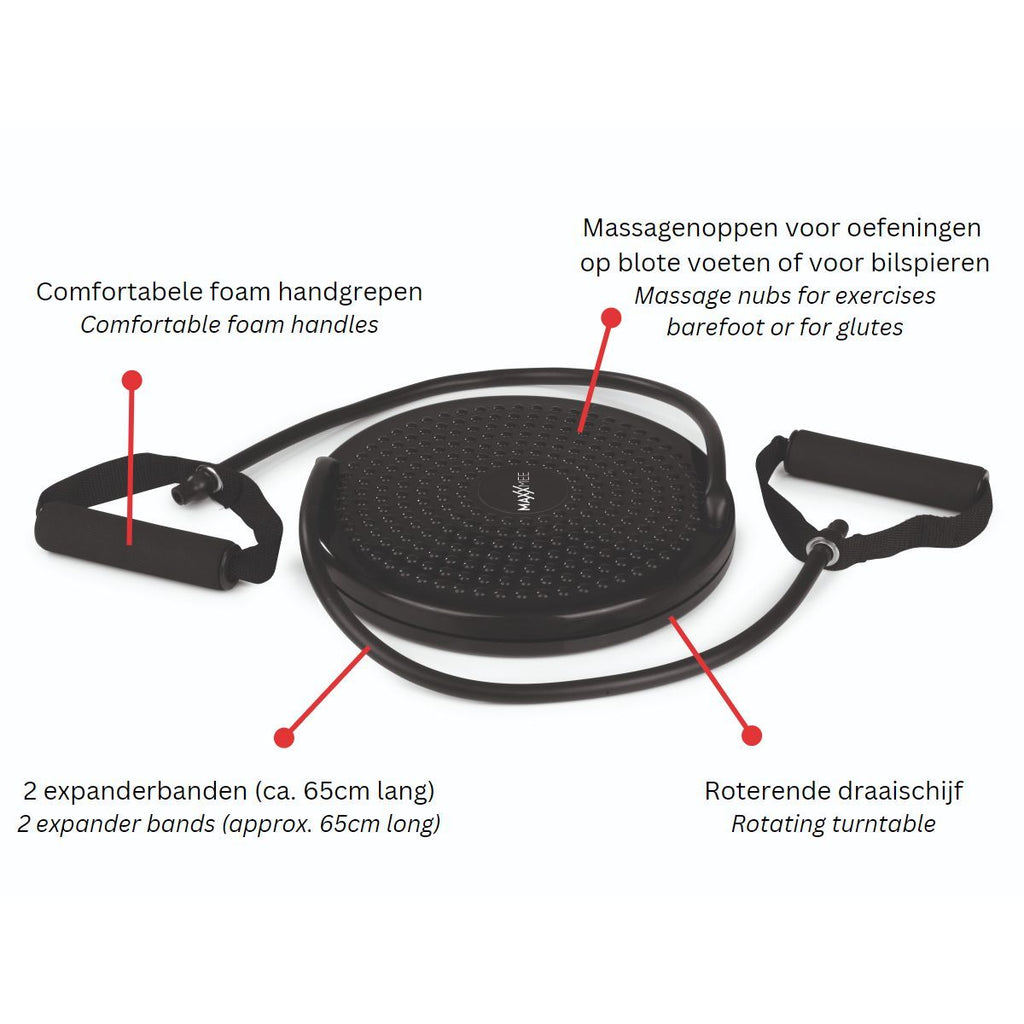 Maxxmee Cardio Twister Disc - Plaque Rotative