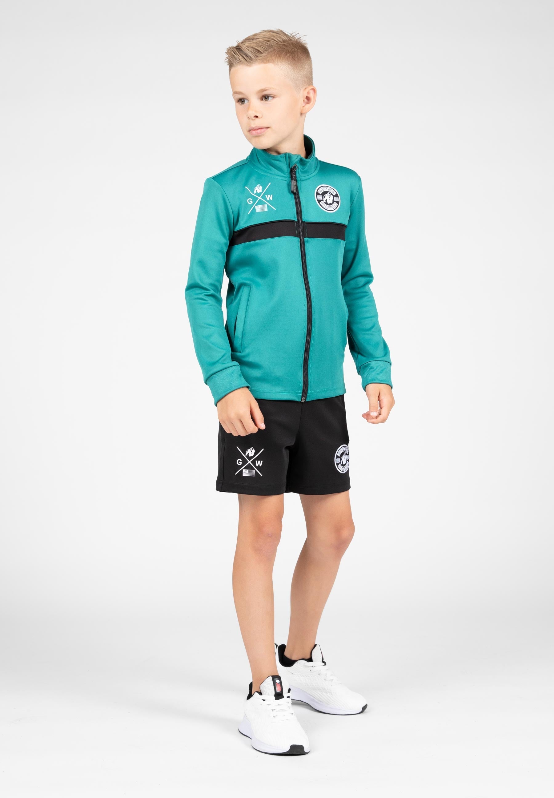 Gorilla Wear Vernon Kids Track Shorts - Noir