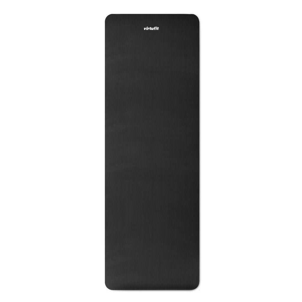 VirtuFit NBR Fitness Mat - 180 x 60 x 1,5 cm - Tapis de yoga avec cordon de transport - Tweedekans
