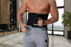 VirtuFit Slimming Waistband Neoprene 20 - Slimming Belt - Waist Trainer - Slimming Belt - 20 cm - Black - Tweedekans