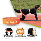 VirtuFit Mini Resistance Band - Coton - Orange - Léger - Tweedekans