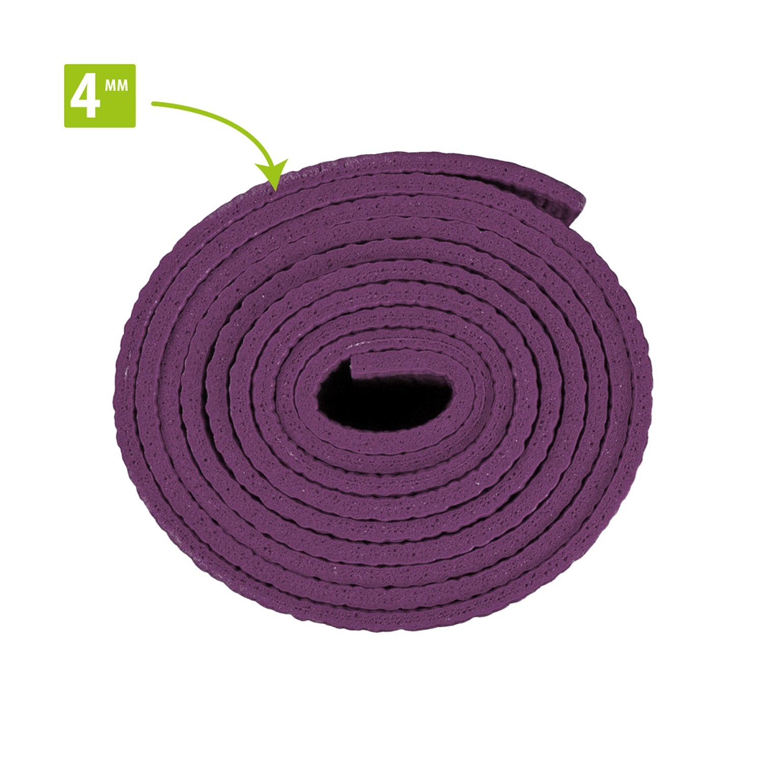 Tapis de yoga VirtuFit Premium - 183 x 61 x 0,4 cm - Mulberry Leaf
