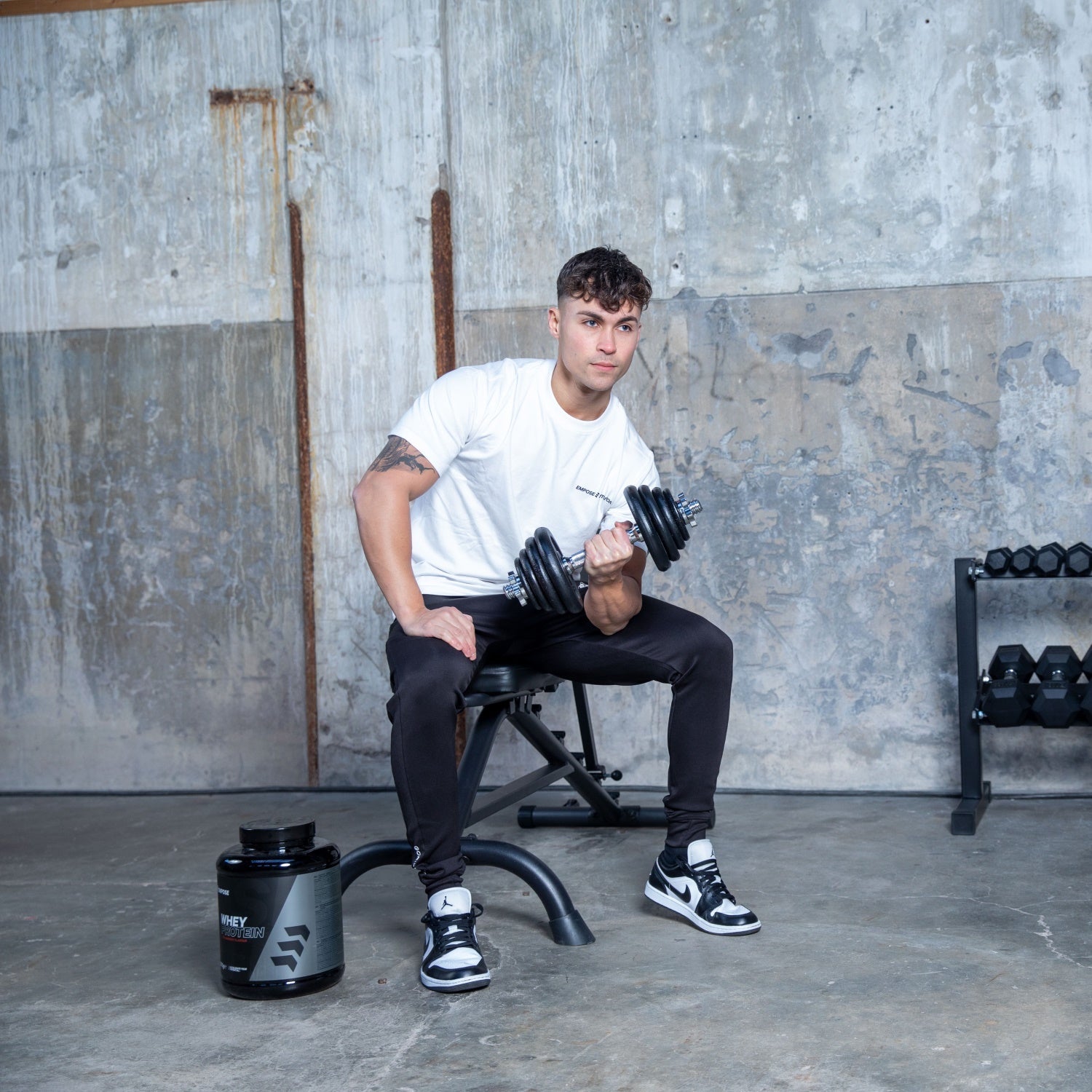 VirtuFit Verstelbare Dumbbellset Pro - Halterset - Gietijzer - 1 x 15 kg
