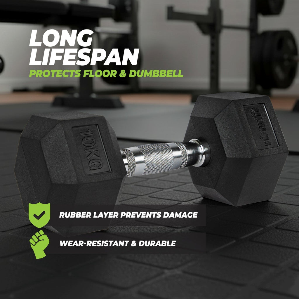 VirtuFit Hexa Dumbbell Pro - 1 kg - Per Stuk - Tweedekans