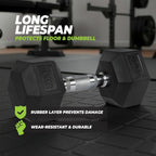 VirtuFit Hexa Dumbbell Pro - 9 kg - Per Stuk - Tweedekans