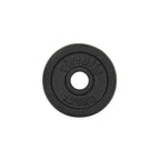 VirtuFit Gietijzeren Halterschijf - Halter gewicht - 30 mm - 1,25 kg - Zwart - Tweedekans