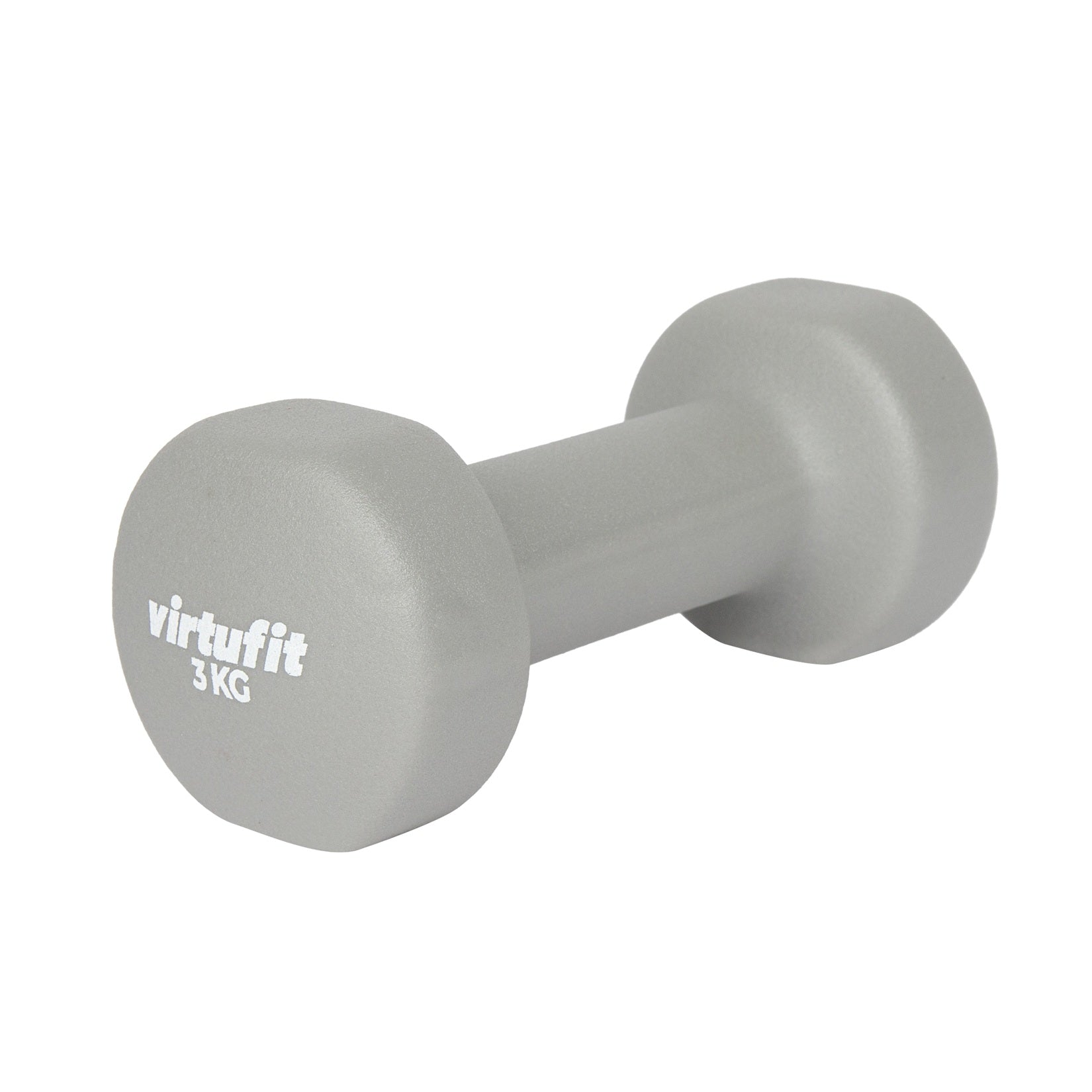 VirtuFit Vinyl Dumbbell Pro - 3 kg - Tweedekans