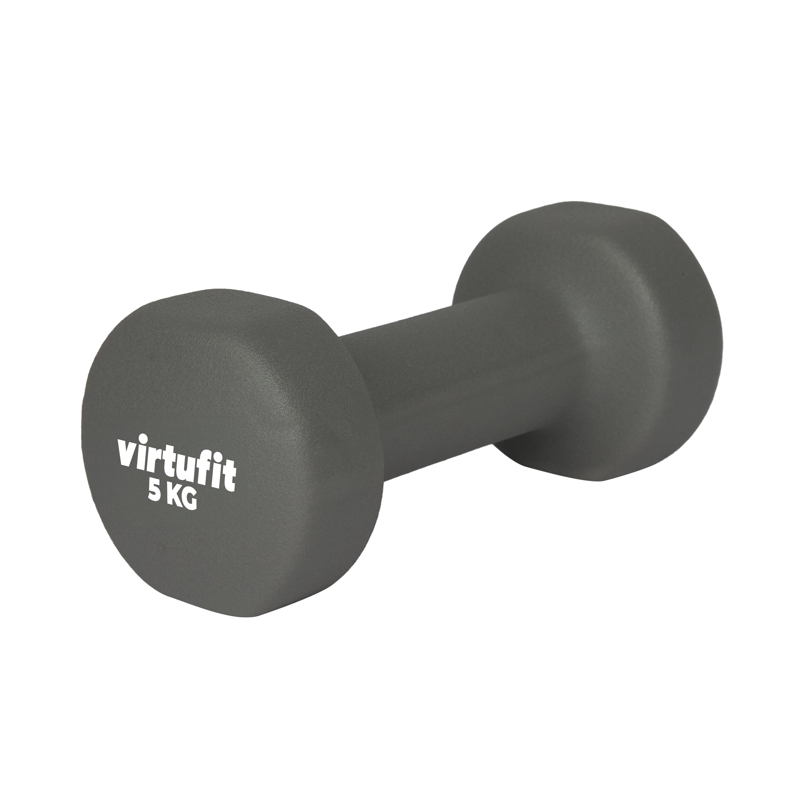 VirtuFit Vinyl Dumbbell Set Pro - 2 x 5 kg - Tweedekans