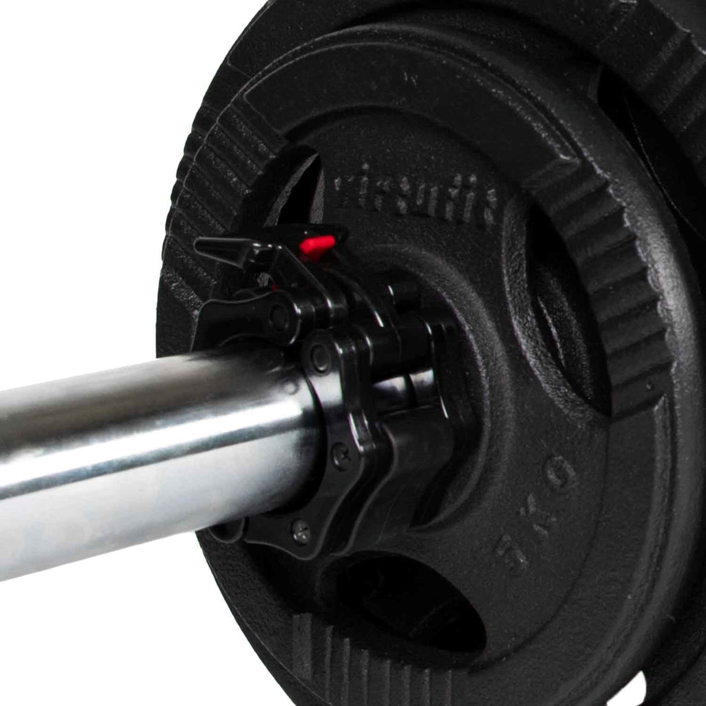 VirtuFit Olympische Gietijzeren Halterset - 170 kg