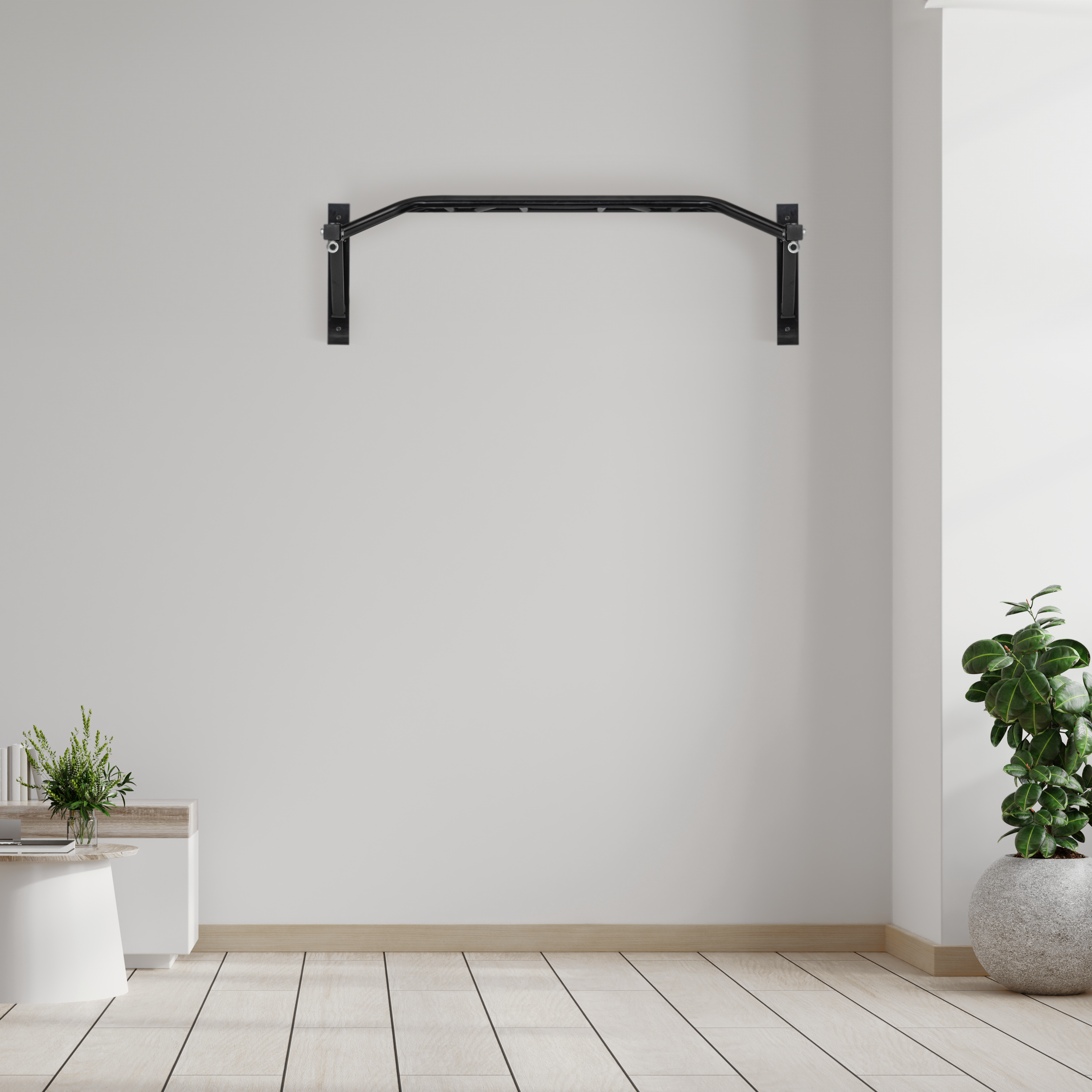 VirtuFit Barre de Traction Murale - Chin Up Bar - Multi Grip Design